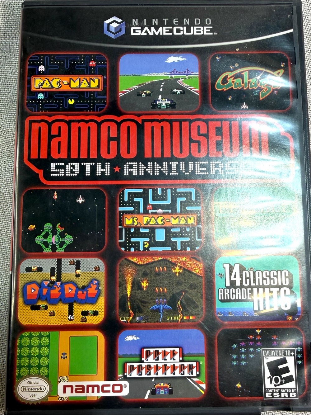 Namco Museum 50th Anniversary for Nintendo GameCube - Black